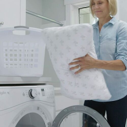 1Pack - 2Pack Pillow Classic Premium Series Machine Washable Bed Pillow Sleeping - Image 3