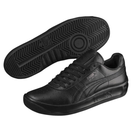 Puma GV Special + 36661302 Mens Black Leather Lifestyle Sneakers Shoes - Image 6