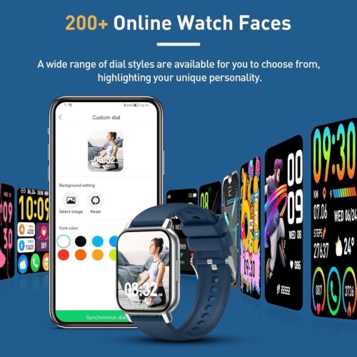 2025 Smart Watch For Men/Women, Waterproof Smartwatch Bluetooth iPhone Samsung - Image 5