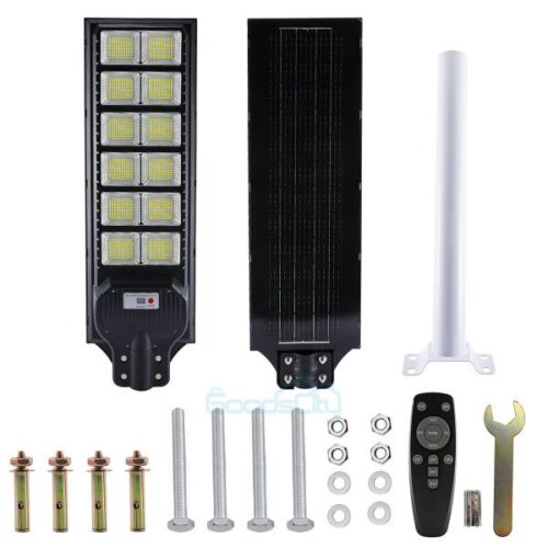 Commercial Solar Street Light Outdoor Dusk to Dawn For basketball court Garden - Image 50