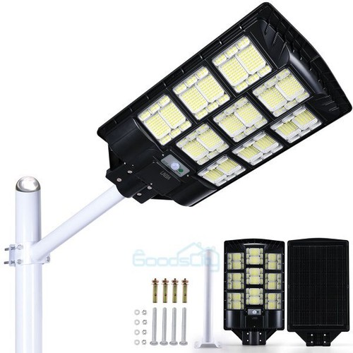 Commercial Solar Street Light Outdoor Dusk to Dawn For basketball court Garden - Image 59