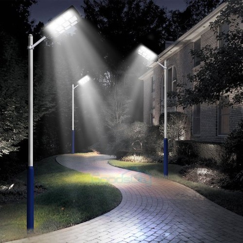 Commercial Solar Street Light Outdoor Dusk to Dawn For basketball court Garden - Image 70