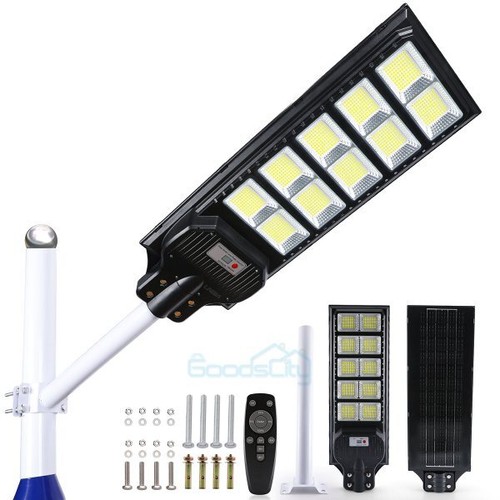 Commercial Solar Street Light Outdoor Dusk to Dawn For basketball court Garden - Image 95