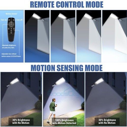 Commercial Solar Street Light Outdoor Dusk to Dawn For basketball court Garden - Image 101