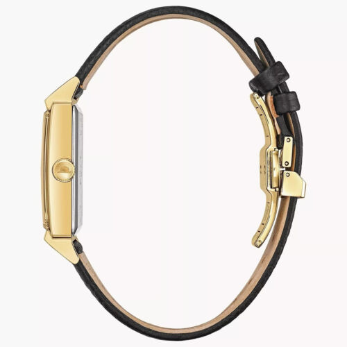 Bulova Men's Frank Sinatra My Way Leather Strap Watch (White Dial) - Image 3