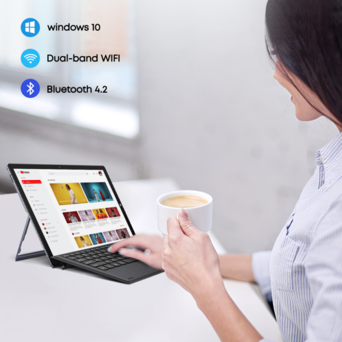 CHUWI 11.6'' Ubook Windows10 Intel N4100 Quad Core 8G+256G Tablet/Laptop PC - Image 4