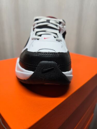 Nike Air Monarch IV 4E Men's Shoes, White, Black & Red Sizes 7.5-13 (ALL 4E) - Image 4