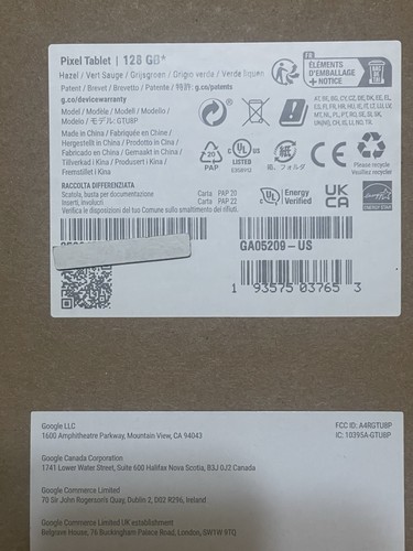 Google Pixel Tablet 128GB, Wi-Fi  - Hazel - Image 3