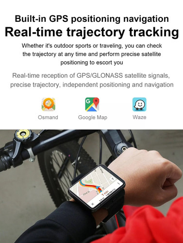 2.88" Touch Screen 4G Smart Watch 9.0Android/iOS Dual Camera Wristwatch 4GB+64GB - Image 4