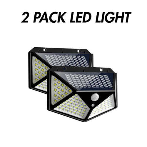 Waterproof 100 LED PIR Motion Sensor Solar Power Outdoor Garden Light Security - Image 8