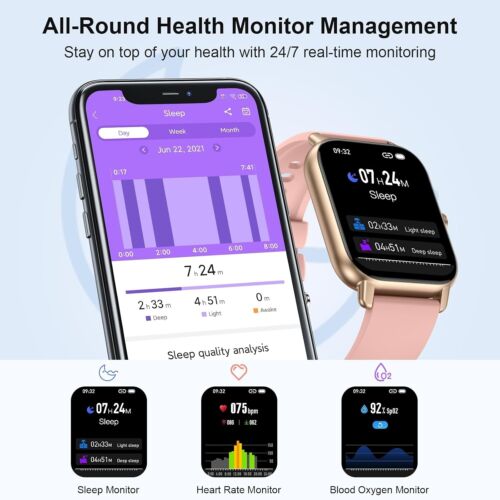 2025 Smart Watch For Men/Women, Waterproof Smartwatch Bluetooth Samsung iPhone - Image 22