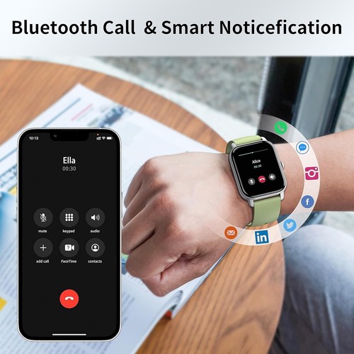 2025 Smart Watch For Men/Women, Waterproof Smartwatch Bluetooth Samsung iPhone - Image 32