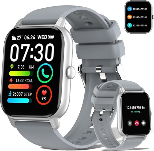 2025 Smart Watch For Men/Women, Waterproof Smartwatch Bluetooth Samsung iPhone - Image 34