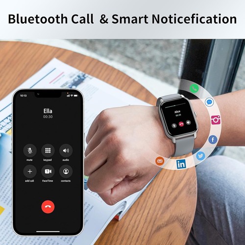 2025 Smart Watch For Men/Women, Waterproof Smartwatch Bluetooth Samsung iPhone - Image 41