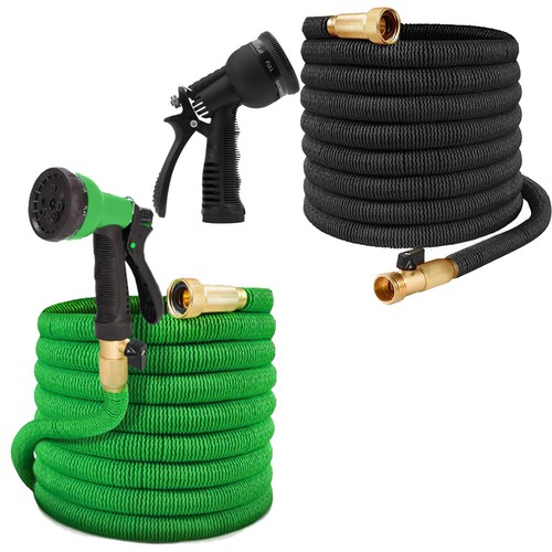 50 75 100ft HEAVY DUTY 4X Stronger Deluxe Expandable Flexible Garden Water Hose - Image 13