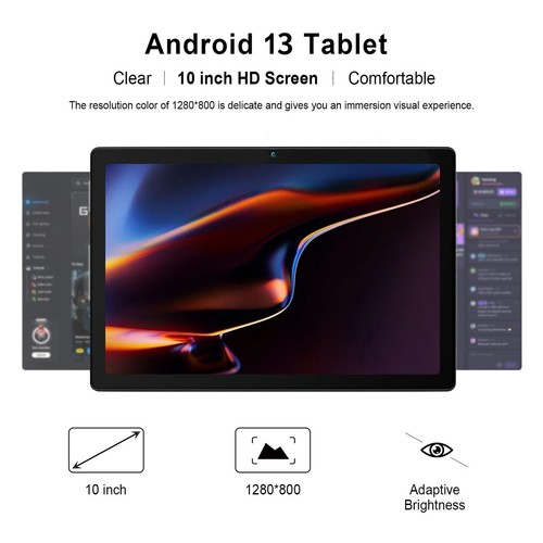 2025 Tablet 10 Inch Android 13 Tablet 6+64GB Quad Core 1280×800 HD IPS Screen - Image 4