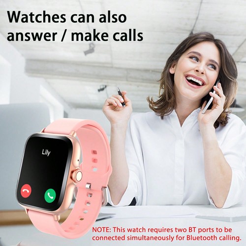 Smartwatch with Wireless Calls, Music, SMS & Sports Modes, - Image 48