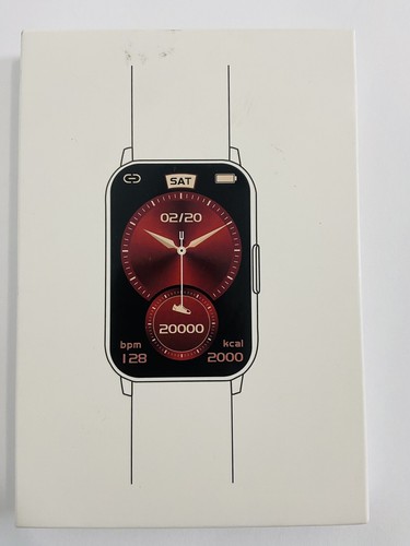 Smart Watch Android/iOS Compatible & Fitness Tracker: 40mm (Black) NIB - Image 4