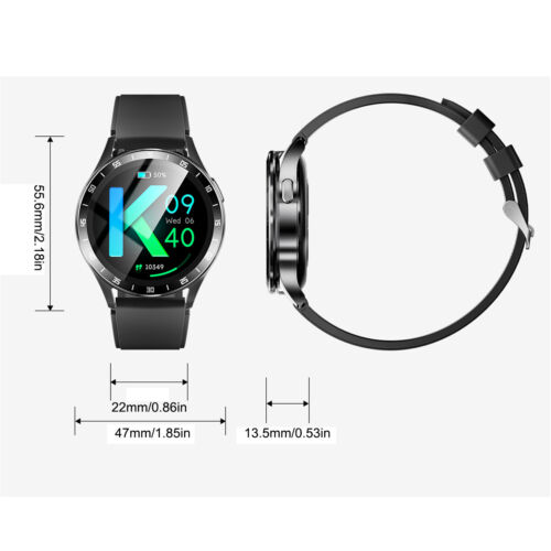 Smart Watch with Earbuds Men Smartwatch 2 in 1 Wireless Headset For iOS Android - Image 16