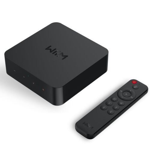 WiiM Pro Plus AirPlay 2 Receiver Google Cast Audio Multiroom Streamer  - Black - Image 3