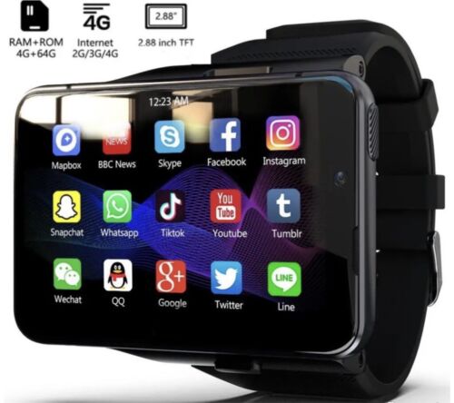 2.88" Touch Screen 4G Smart Watch 9.0Android/iOS Dual Camera Wristwatch 4GB+64GB - Image 2