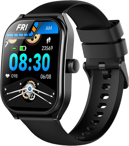 2025 Smart Watch For Men/Women Waterproof Smartwatch Bluetooth iPhone Samsung - Image 2