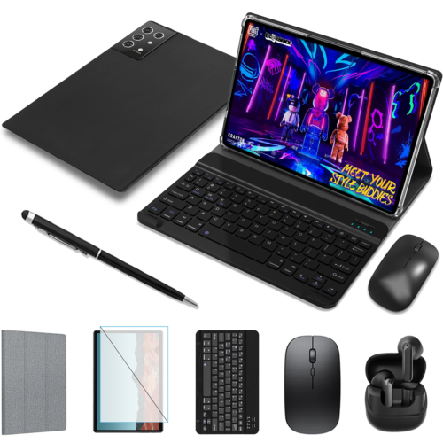 2025 Tablet Android 14 16GB +256GB Tablet PC Dual SIM 4G LTE 5G WiFi GPS Netflix - Image 2