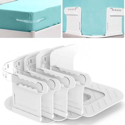 4x Upgraded Bed Sheet Mattress Holder Fastener Grippers Firm Tight Easy Install - Image 2