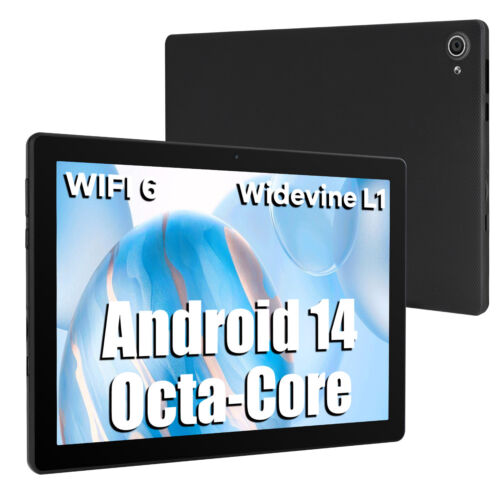 AEEZO 10'' Octa-Core Android14 Tablet 8+64GB ROM,Dual Camera Bluetooth WIFI - Image 2