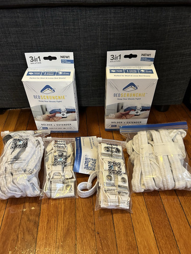 Bed Scrunchie 360 Degree Bed Sheet Holder Extender Tightener  NEW - Image 2