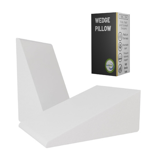 Bed Wedge Pillow, Headboard Pillow Wedge, Bed Gap Filler Close The Gap (0-6") - Image 2