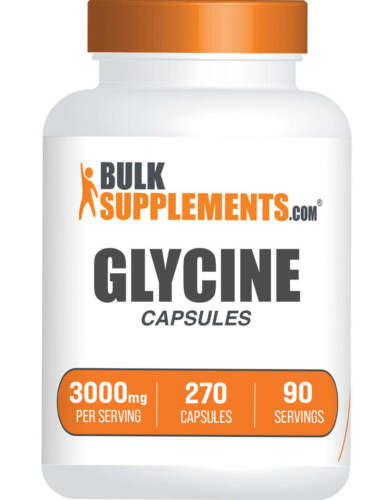 BulkSupplements Glycine Capsules - 3000 mg per serving - 270 ct - Image 2