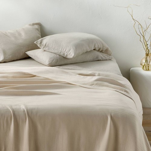 Casaluna Rayon from Bamboo Matelasse Blanket Lightweight Bedroom - Image 3