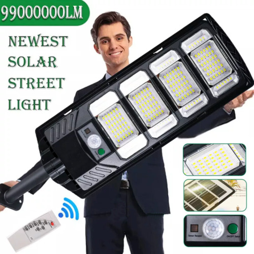 Commercial Solar Street Light Outdoor Dusk to Dawn For basketball court Garden - Image 2