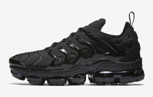 DS New Nike Air Vapormax TN Plus Triple Black comfortable men's shoes - Image 2