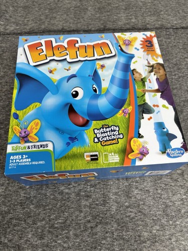 Hasbro Gaming Elefun and Friends Preschool Game w/ Music Butterfly Catching Game - Image 2