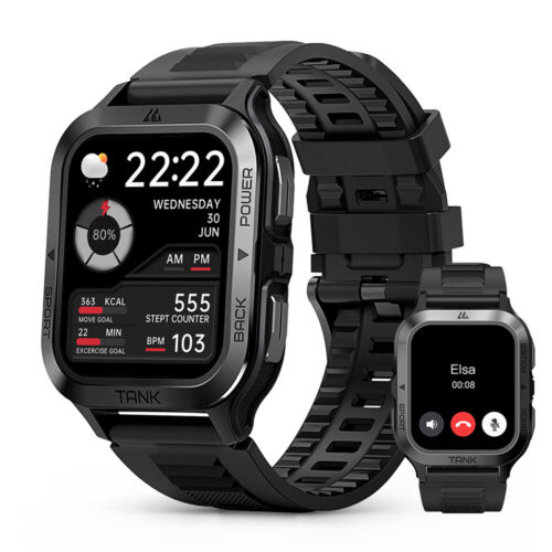 KOSPET TANK M2 Smart Watches for Men 50M Waterproof Rugged Military Smart Watch - Image 2