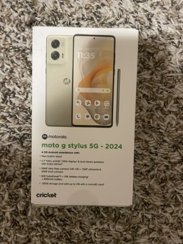 Motorola Moto G Stylus 5G  2024 - 128GB - Caramel Latte (Cricket Wireless) - Image 2