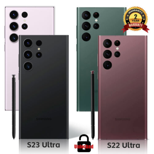 NEW SEALED SAMSUNG GALAXY S23 ULTRA 5G/S22 ULTRA 5G GSM CDMA FACTORY UNLOCKED - Image 2