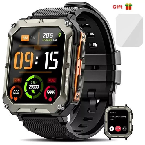 NEW-Smart Watch For Men/Women, Waterproof Smartwatch Bluetooth iPhone Samsung- - Image 2