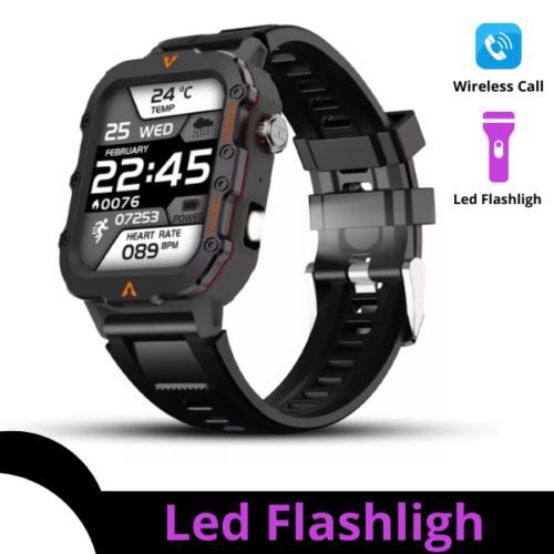 NEW-Smart Watch For Men/Women, Waterproof Smartwatch Bluetooth iPhone Samsung- - Image 3