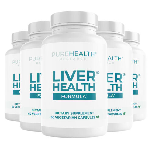 Pure Health Research Liver Health Vitamins - 60 Capsules - Image 2