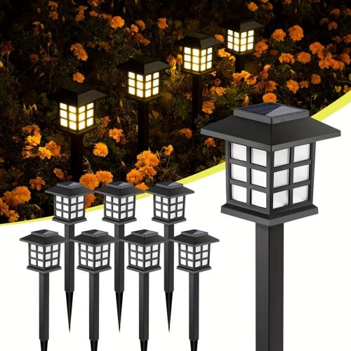Solar Garden Lights Outdoor Waterproof Landscape LED Lights Pathway Yard - Image 2