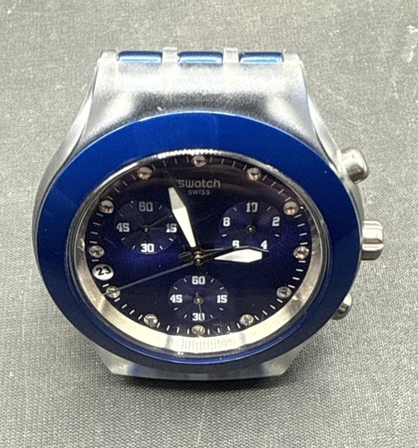 Swatch Watch Full-Blooded SVCK4045AG Diaphane Chronograph - Image 2