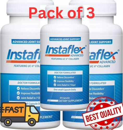 instaflex advanced Joint Support Supplement 3 pack 30 Capsules  EXp 01/03/2027 - Image 2