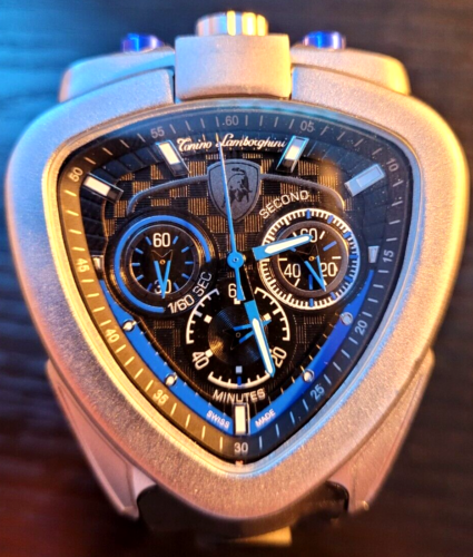 Tonino Lamborghini RSF277 Sub Dial Gentlemen's Sport 45mm Watch BEAUTIFUL - Image 4