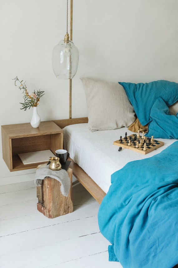 Flat linen sheet. Linen bedding. Bed linen sheet Queen, King, Custom size. Linen sheets. 100% linen bed sheet. - Image 9