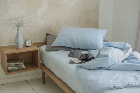 Flat linen sheet. Linen bedding. Bed linen sheet Queen, King, Custom size. Linen sheets. 100% linen bed sheet. - Image 8