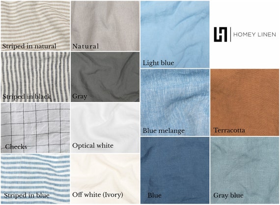 Flat linen sheet. Linen bedding. Bed linen sheet Queen, King, Custom size. Linen sheets. 100% linen bed sheet. - Image 10