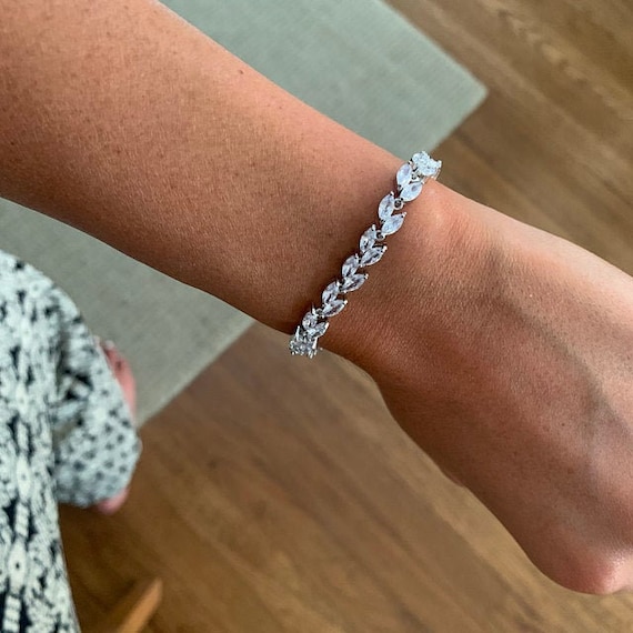 Pearl Bridal Necklace set Pearl Wedding Jewelry Rose Gold Pearl Necklace Pearl Bridal Necklace set Pearl Bridesmaid Jewelry Set - Image 7